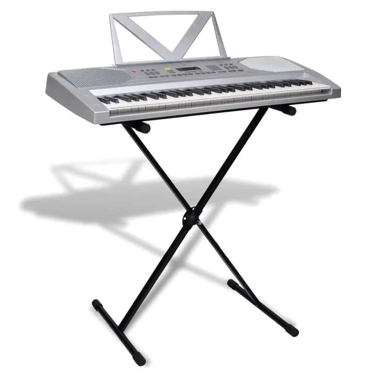 Elektronisches Keyboard 61-Tasten mit Keyboard- und Notenstnder