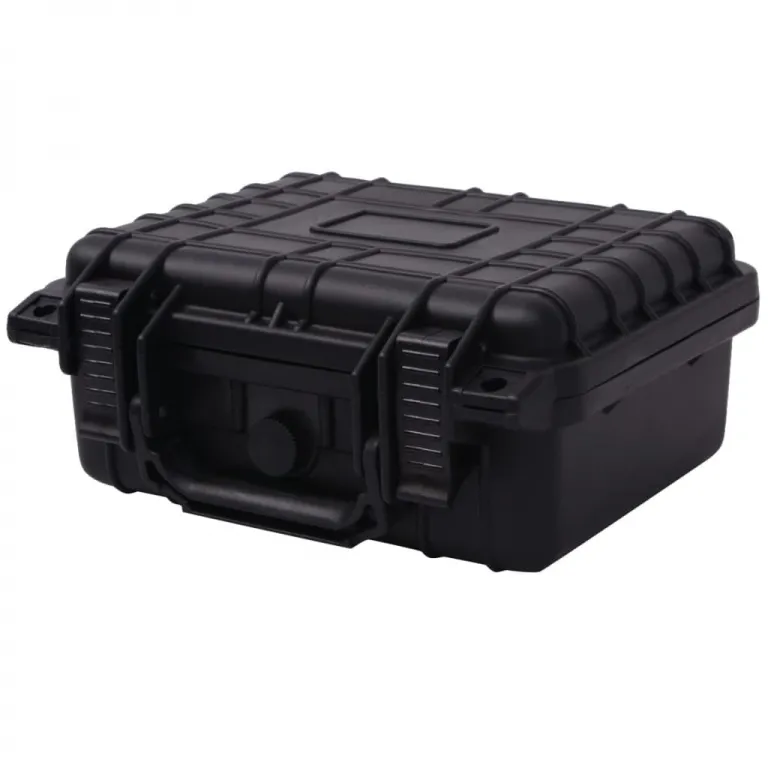 Gefahrgutkoffer Schwarz 27x24,6x12,4 cm Kameratasche Kunststoff