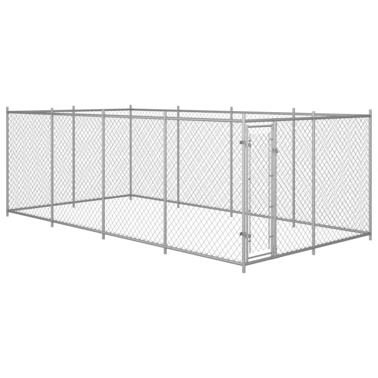 Outdoor-Hundezwinger 8x4x2 m