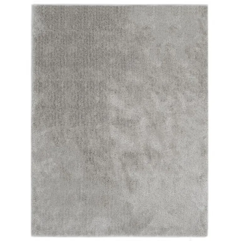 Hochflor-Teppich 80150 cm Grau Teppich