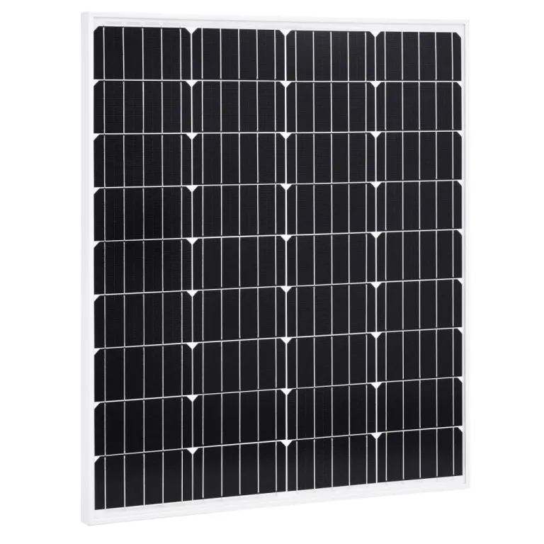 Solarmodul 80 W MonoGlasin Aluminium und Sicherheitsglas Solarpanel