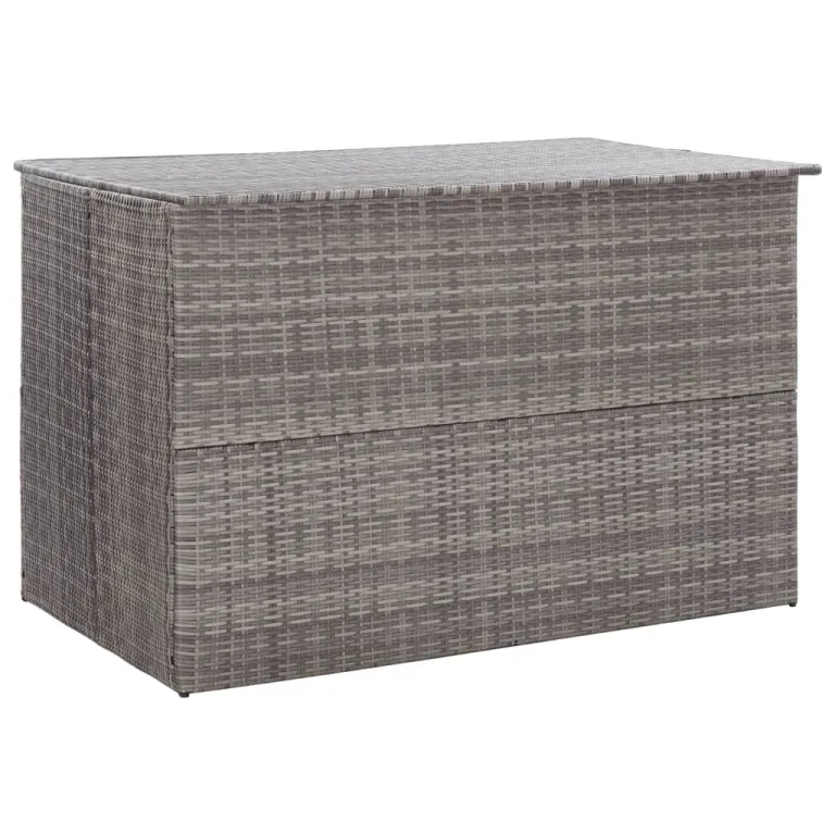 Kissenbox Auflagenbox Gartenbox Grau 150x100x100 cm Polyrattan