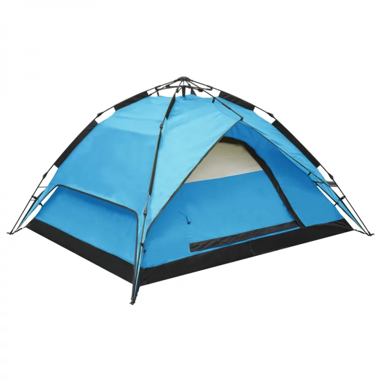 Pop-Up-Campingzelt 2-3 Personen 240210140 cm Blau
