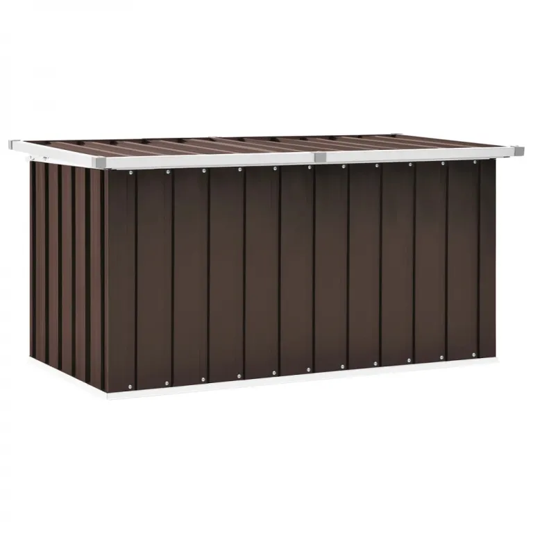 Kissenbox Auflagenbox Gartenbox Braun 129 x 67 x 65 cm