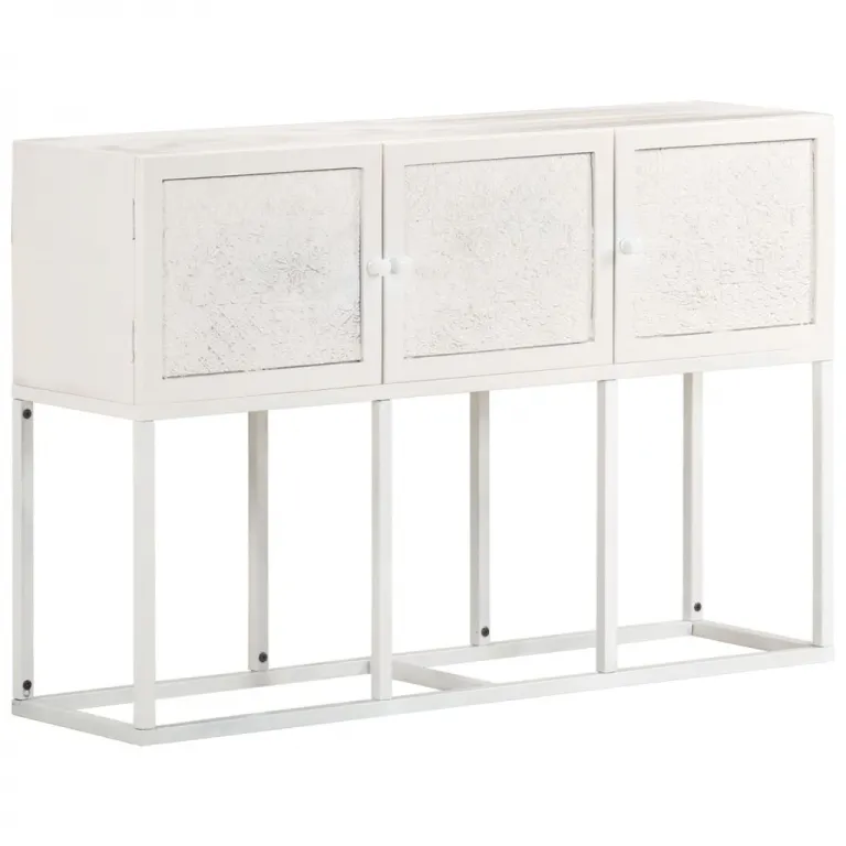 Sideboard 115x30x76 cm Mango Massivholz