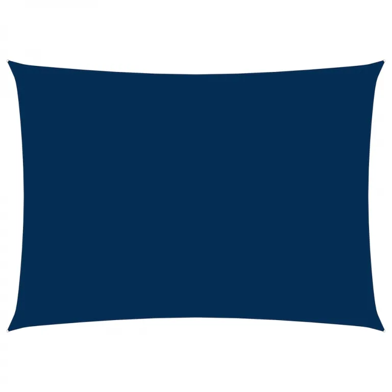 Sonnensegel Oxford-Gewebe Rechteckig 2,5x4,5 m Blau Sonnenschutz Beschattung