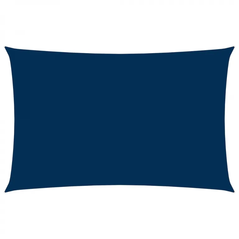 Sonnensegel Oxford-Gewebe Rechteckig 5x8 m Blau Sonnenschutz Beschattung