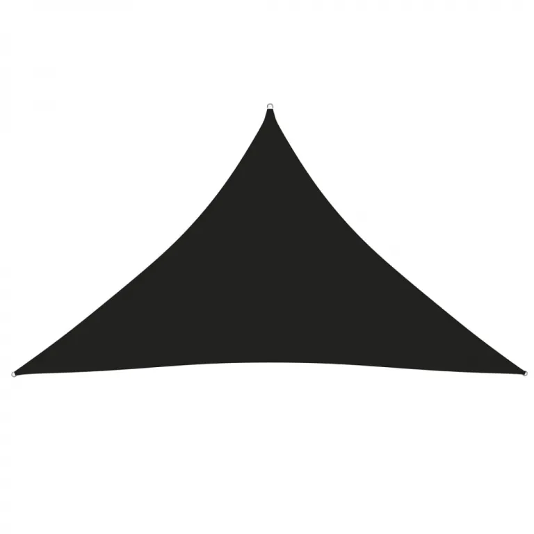 Sonnensegel Oxford-Gewebe Dreieckig 2,5x2,5x3,5 m Schwarz Beschattung