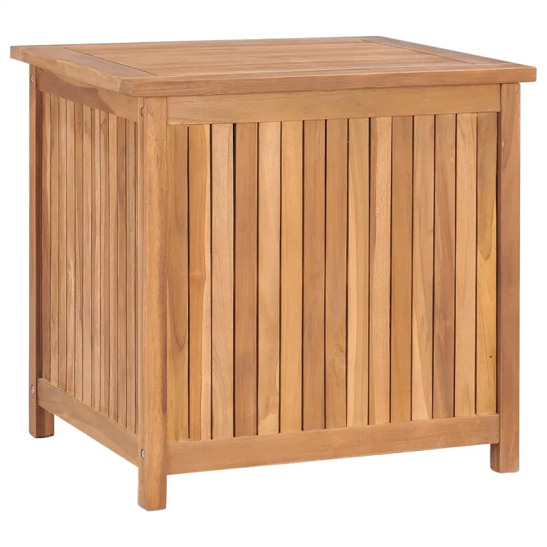 Kissenbox Auflagenbox Gartenbox 60x50x58 cm Massivholz Teak Holz