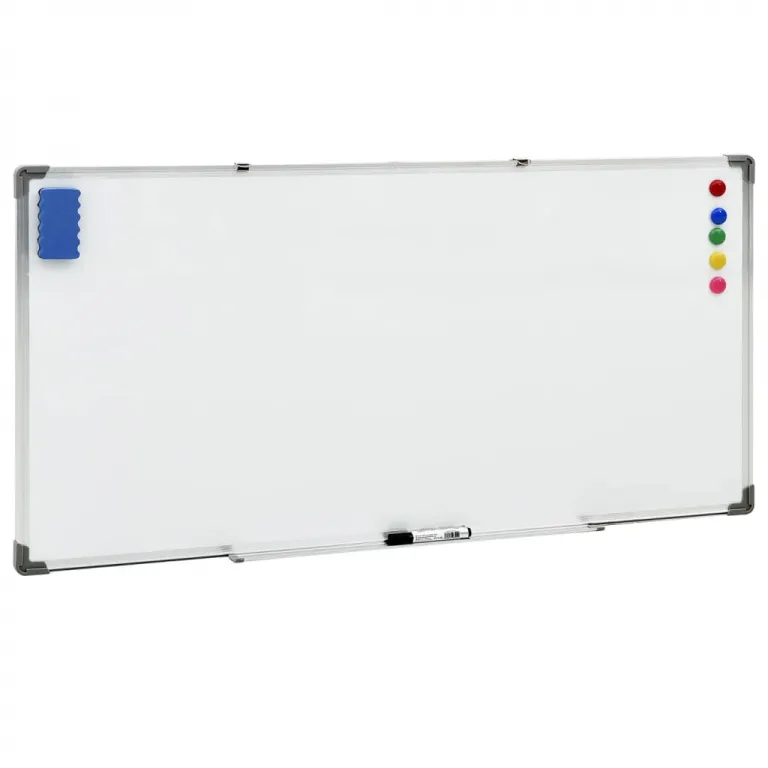 Magnetisches Whiteboard Wei 110x60 cm Stahl