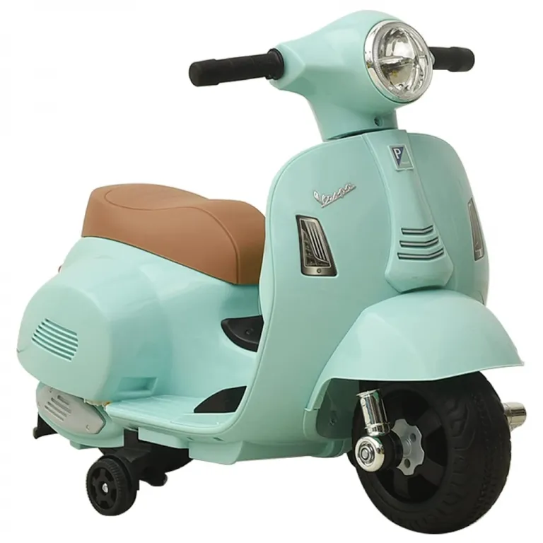 Kinderfahrzeug Moped Elektro-Motorroller fr Kinder Vespa GTS300 Grn