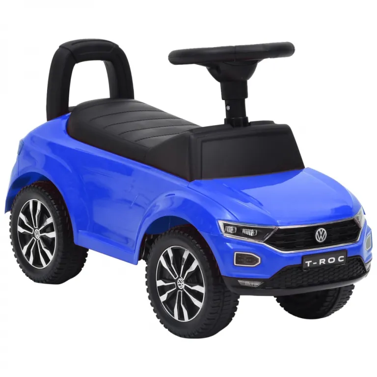 Rutscher Rutschfahrzeug Lufer Rutschauto Kinderauto Volkswagen T-Roc Blau