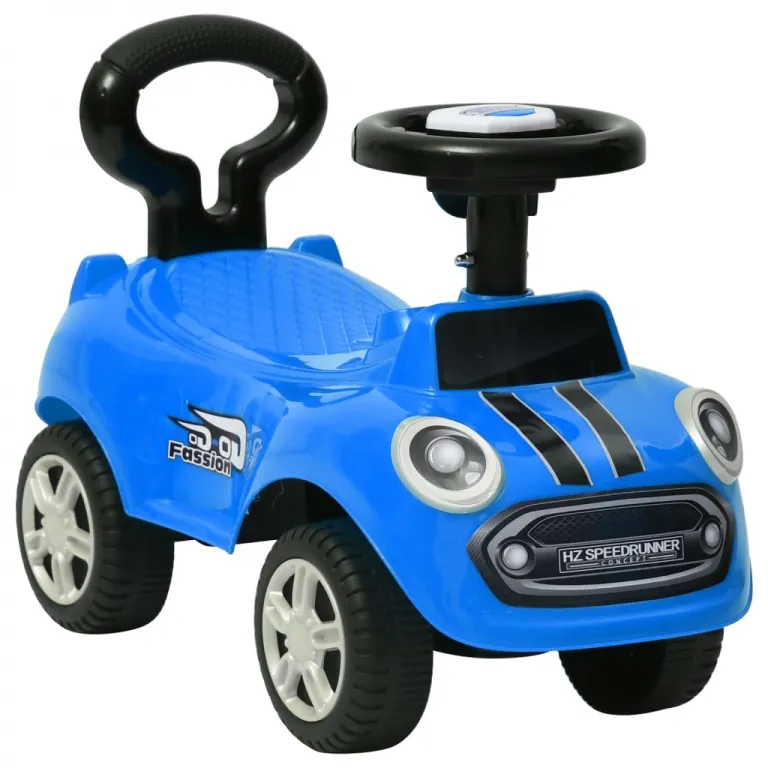 Schiebeauto Rutscher Rutschfahrzeug Lufer Rutschauto Kinderauto Blau
