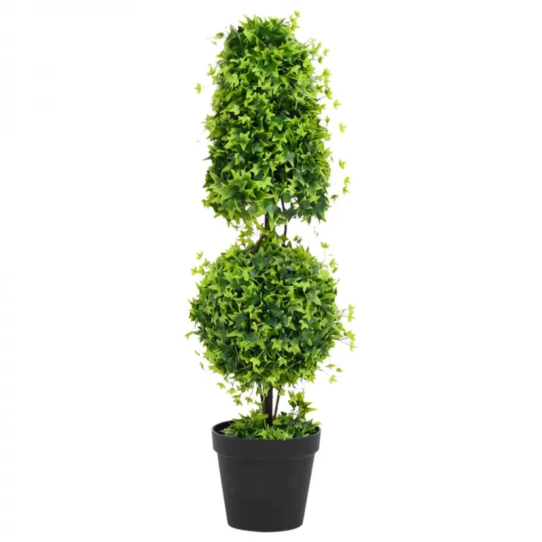 Knstlicher Buchsbaum mit Topf Grn 100 cm Pflanze realistisch echt