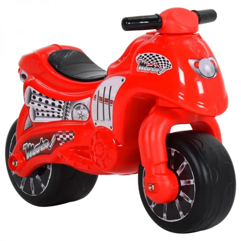 Kindermotorrad Kinderfahrzeug Rutscher Rutschfahrzeug Lufer Kinderlaufrad Rot