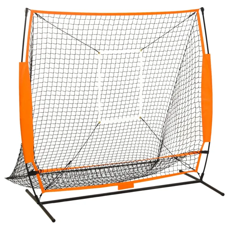 Multisport-bungsnetz Baseball Schwarz 174x76x158,5 cm