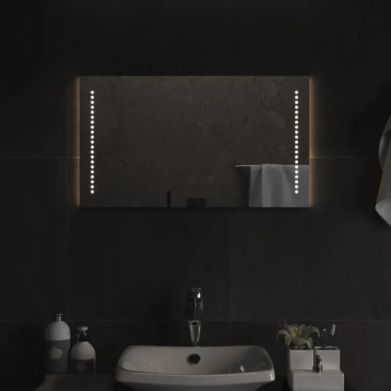 Wandspiegel Badezimmerspiegel LED-Badspiegel 70x40 cm
