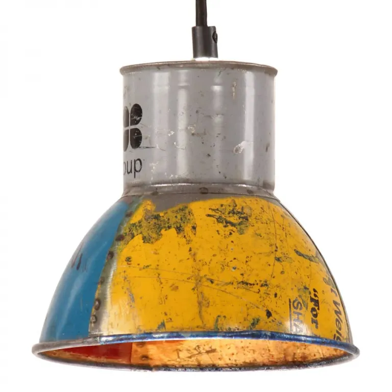 Hngelampe Industrie-Stil 25 W Mehrfarbig Rund 17 cm E27