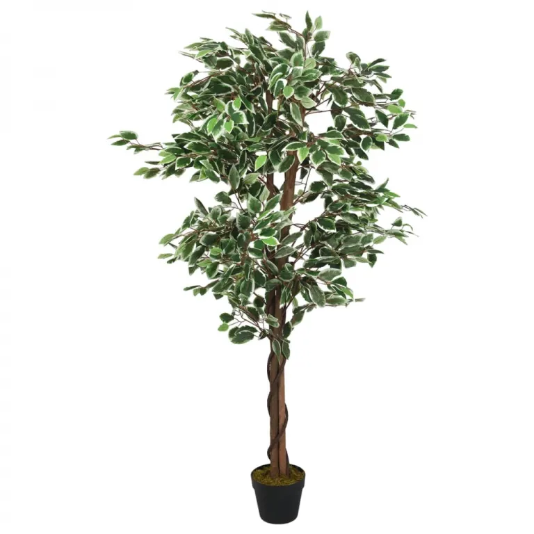 Ficusbaum Knstliche Pflanzen 1008 Bltter 180 cm Grn