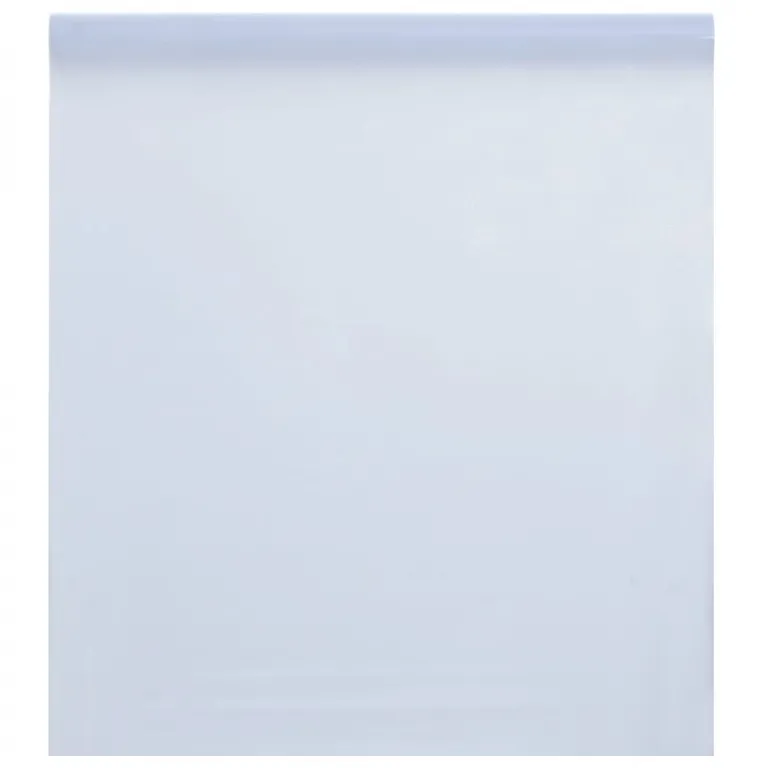 Fensterfolie Statisch Matt Transparent Wei 45x1000 cm PVC