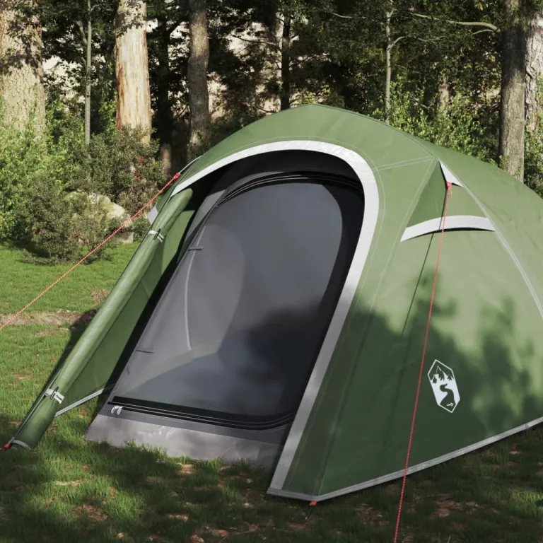 Zelt Campingzelt Tunnelzelt 3 Personen Grn Wasserdicht