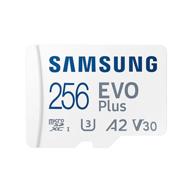 Samsung Mikro SD Speicherkarte mit Adapter EVO Plus 256 GB