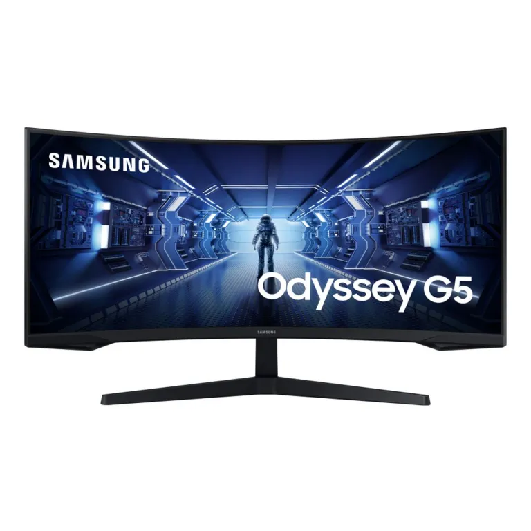 Samsung Monitor Odyssey C34G55TWWP 34 Zoll UWQHD Bildschirm PC Display