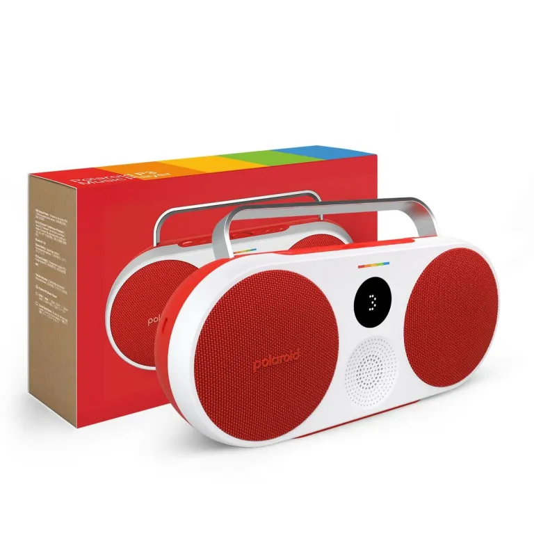 Polaroid Tragbare Bluetooth-Lautsprecher P3 Rot