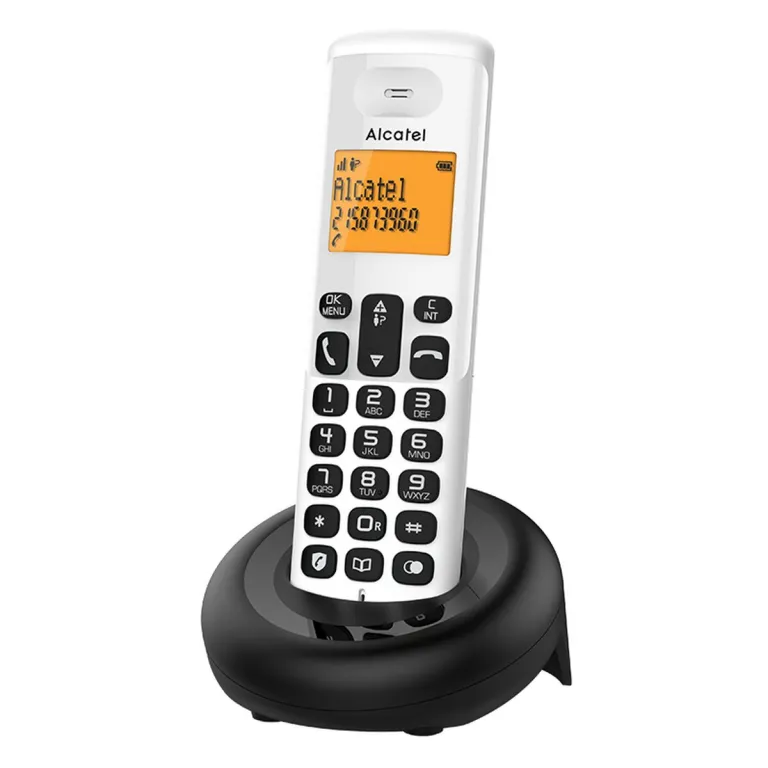 Alcatel Festnetztelefon E160 Mobilteil Handset mit Ladeschale