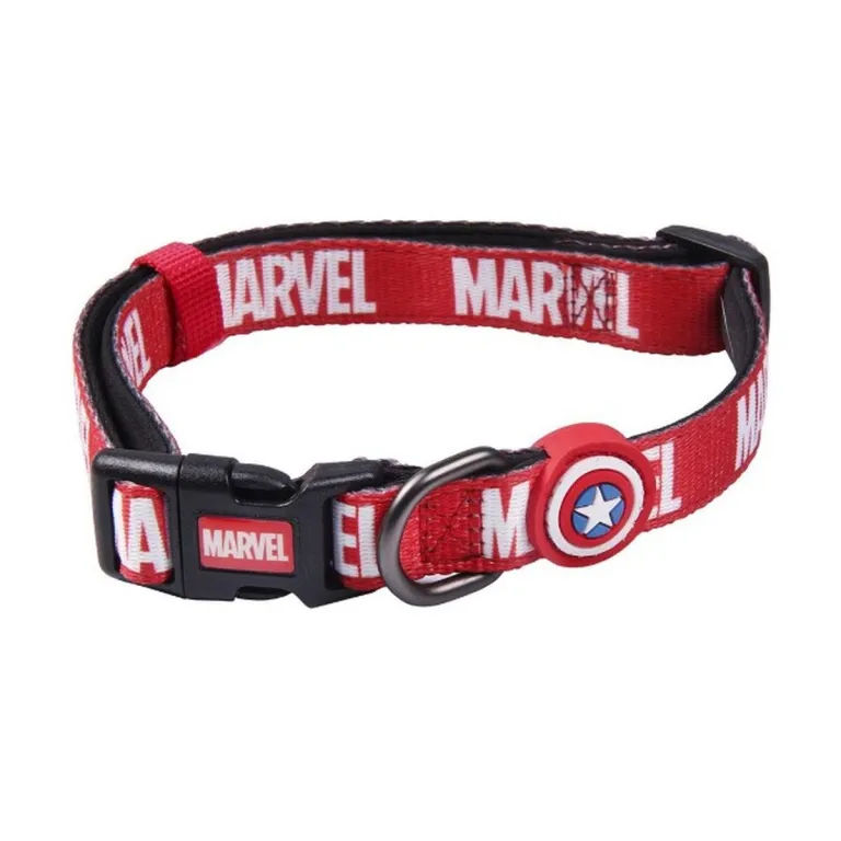 Marvel Hundehalsband S/M Rot
