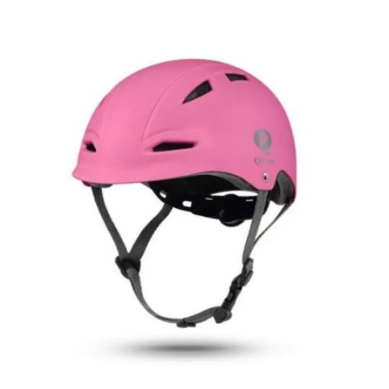 Qplay Kinderhelm Fahrradhelm Kopfschutz Rosa 52-58 cm