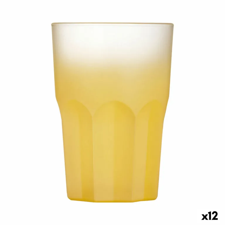 Luminarc Becher Summer Pop Gelb Glas 400 ml 12 Stck