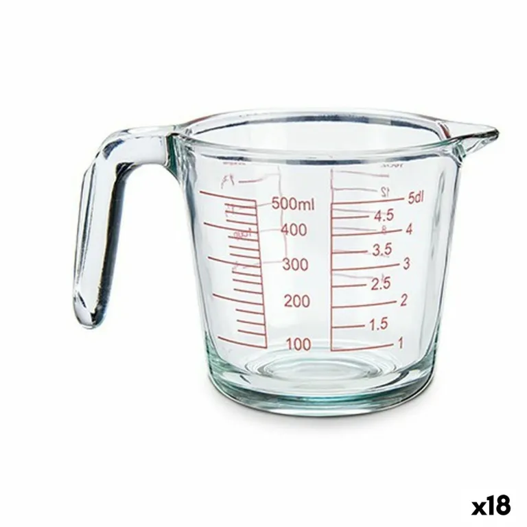Messbecher Glas 500 ml 18 Stck