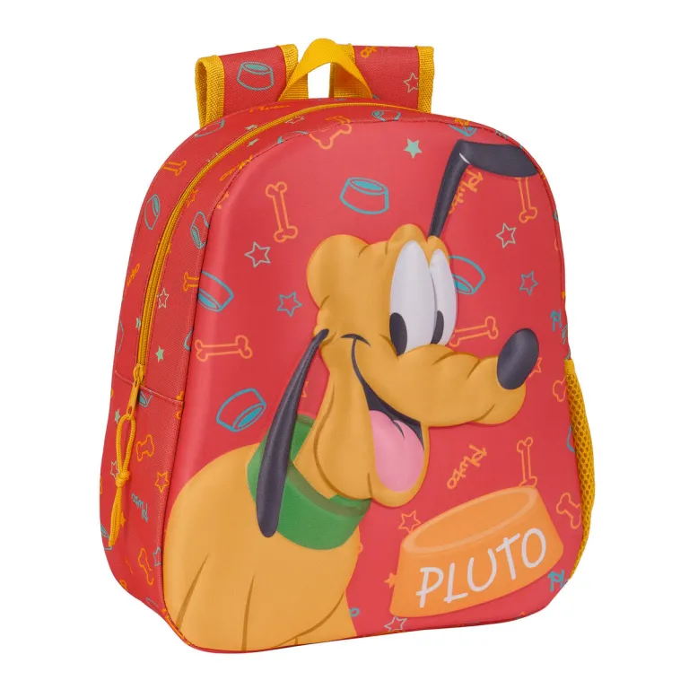 Disney Kinderrucksack 3D Clsicos Pluto Orange 27 x 33 x 10 cm
