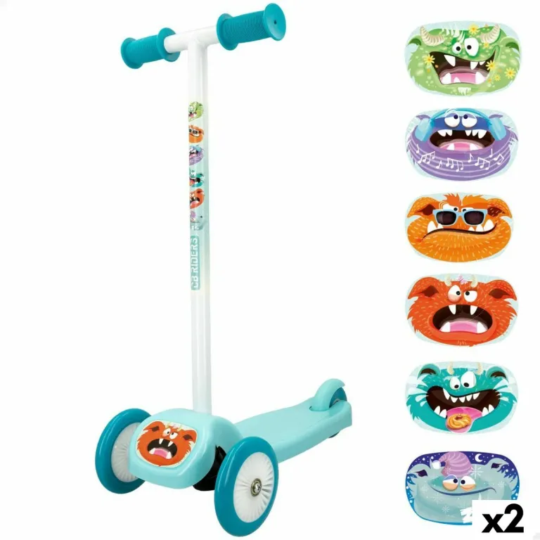 Colorbaby Scooter Monsters 2 Stck