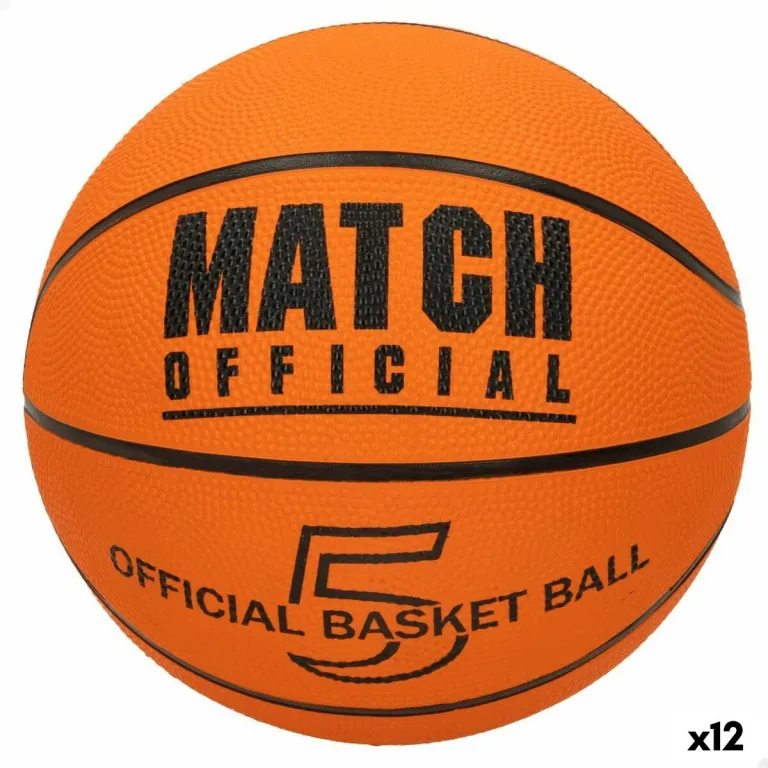 Basketball Match 5  22 cm 12 Stck
