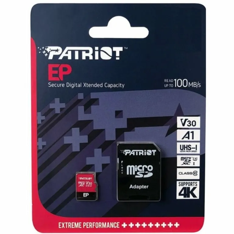 Patriot memory Mikro SD Speicherkarte mit Adapter Patriot Memory PEF1TBEP31MCX 1 TB