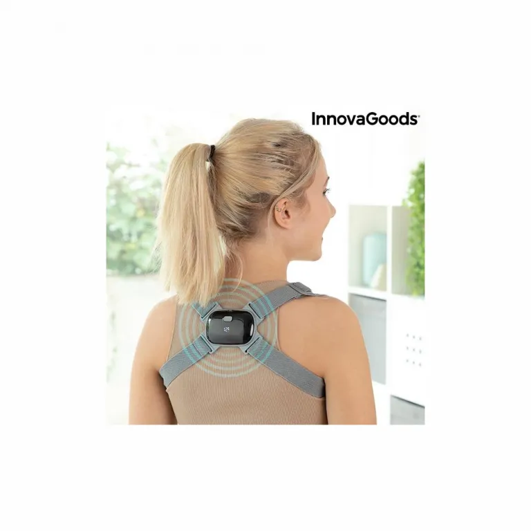 Innovagoods Intelligenter wiederaufladbarer Haltungstrainer mit Vibration Viback InnovaGoods