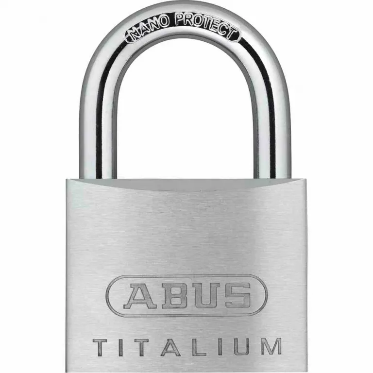 ABUS Titalium-Vorhangschlo 64TI / 50 aus TITALIUM, Lock-Tag