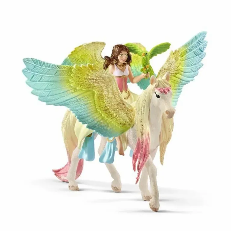 Schleich Actionfiguren Fairy Surah with glitter Pegasus Kunststoff