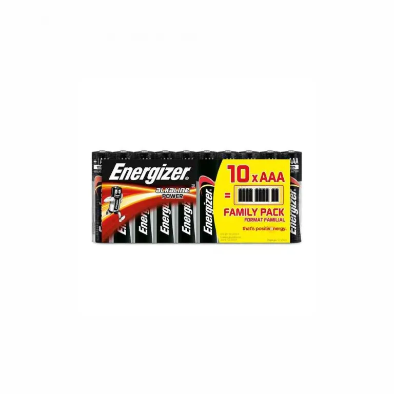 Energizer Alkali-Mangan-Batterie 630066 AAA LR03 (10teilig)
