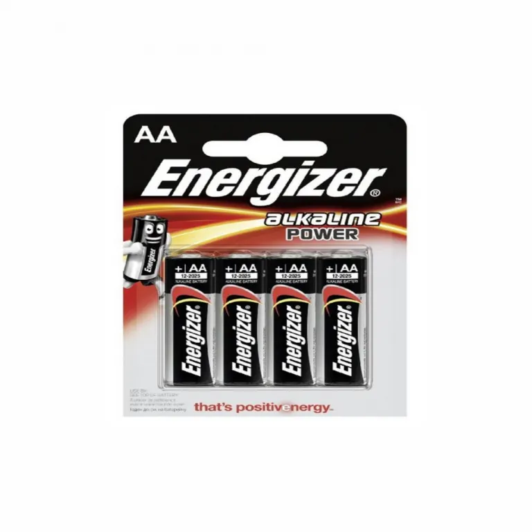 Energizer Alkali-Mangan-Batterie E300132900 AA LR6 (4teilig)