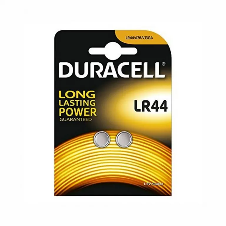 Duracell Alkaline-Knopfzelle DURACELL LR44 LR44 1.5V 2 teilig
