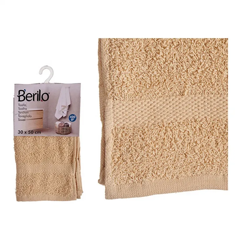 Badetuch Polyester Baumwolle Creme Frottee-Handtuch Frottier