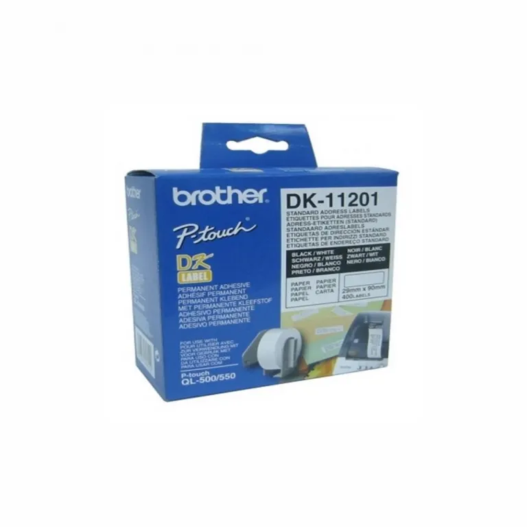 Brother Drucker-Etiketten DK11201 29 x 90 mm Wei