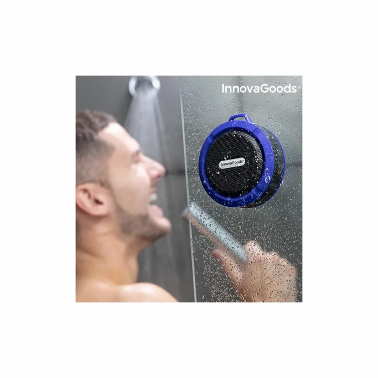 Duschlautsprecher Waterproof DropSound Kabelloser Bluetooth Lautsprecher Bad