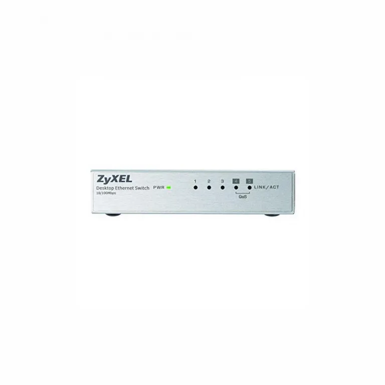 Zyxel Ethernet-Switch fr das Bronetz ZyXEL ES-105AV3-EU0101F 200 Mbps LAN RJ45 x 5 Wei