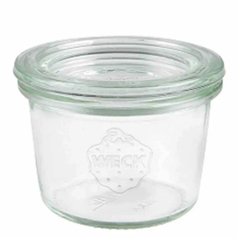 WECK Mini-Sturzglas 12er-Karton 80 ml ohne Ringe und Klammern