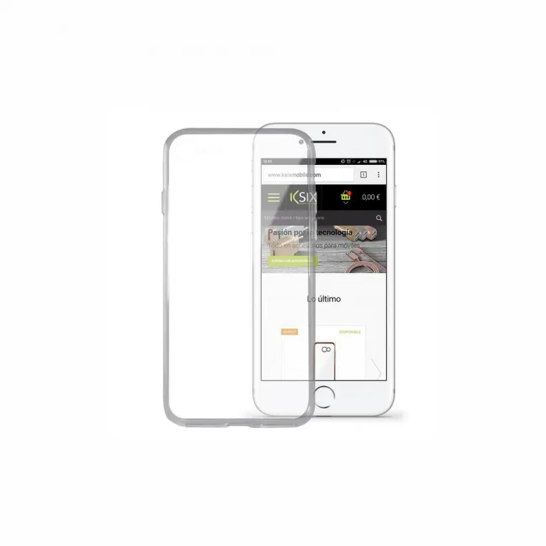Apple Handyhlle iPhone 8 Flex Ultrafina Durchsichtig Smartphone-Cover Klar Schutz