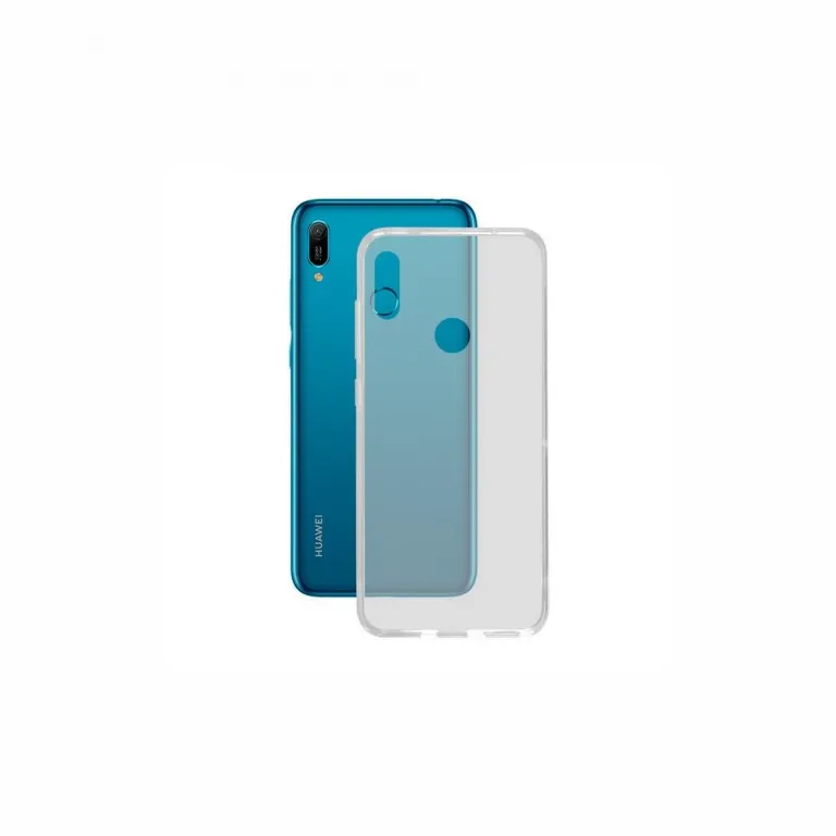 Handyhlle Schutzhlle Bumper Huawei Y6 2019 Flex TPU Durchsichtig Smartphone-Cover